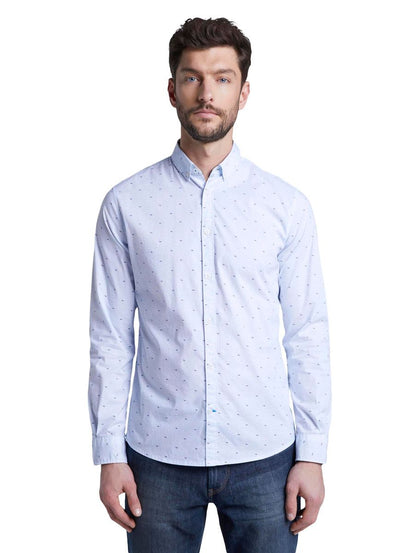 Hemd mit Allover-Print