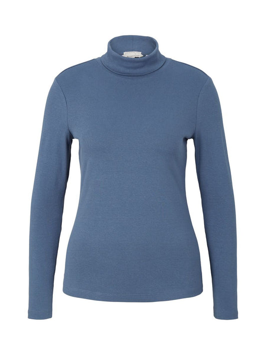 Basic Rollkragenshirt