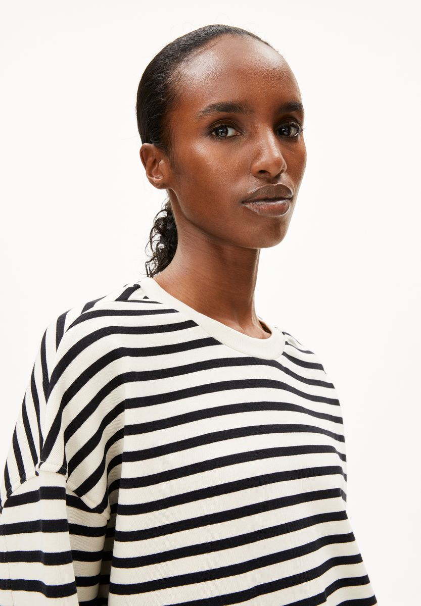 FRANKAA MAARLEN STRIPE SWEAT