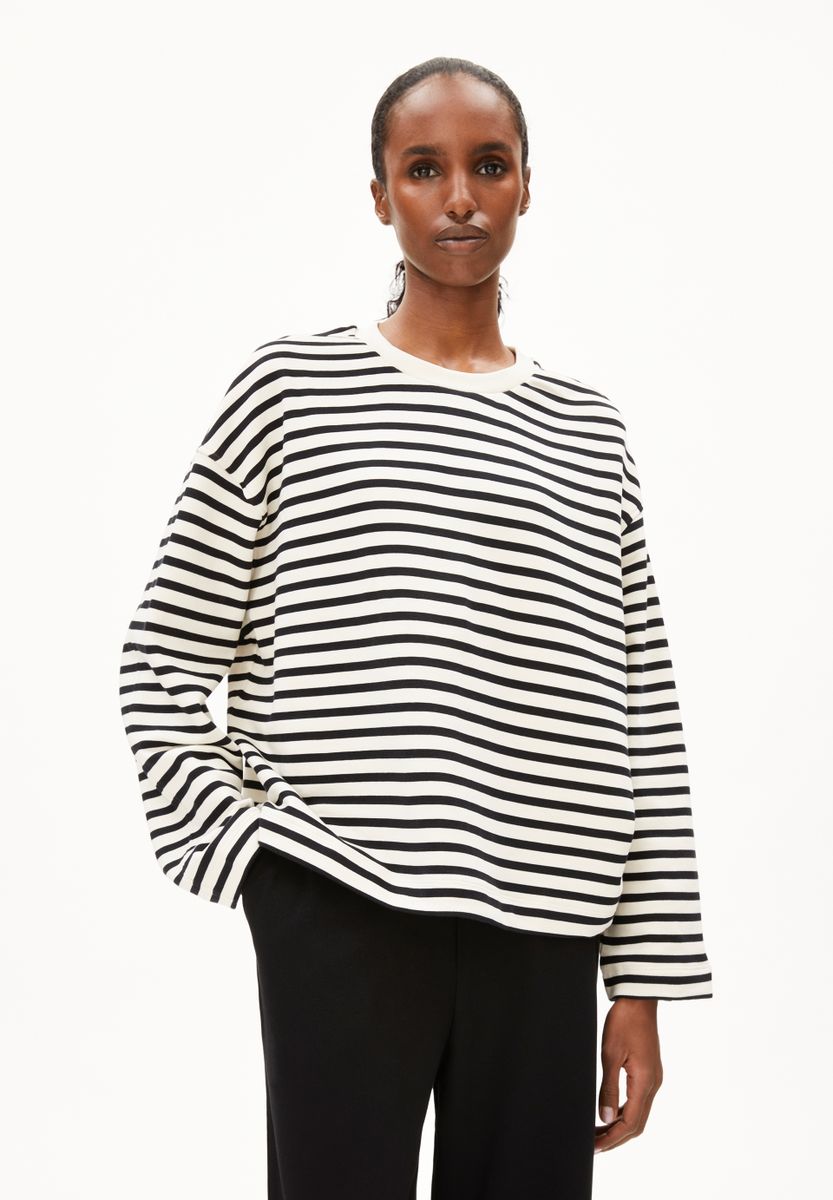 FRANKAA MAARLEN STRIPE SWEAT