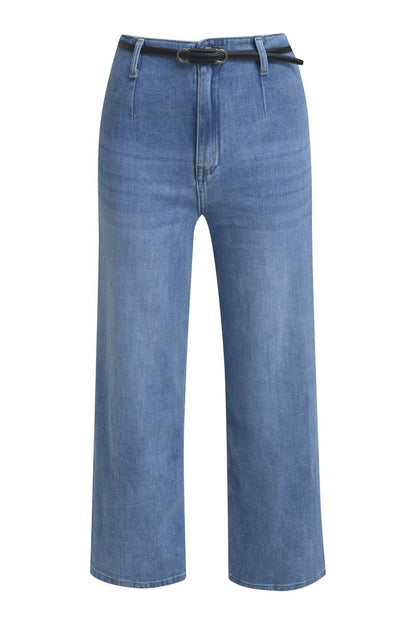 Denim Pants Culottes