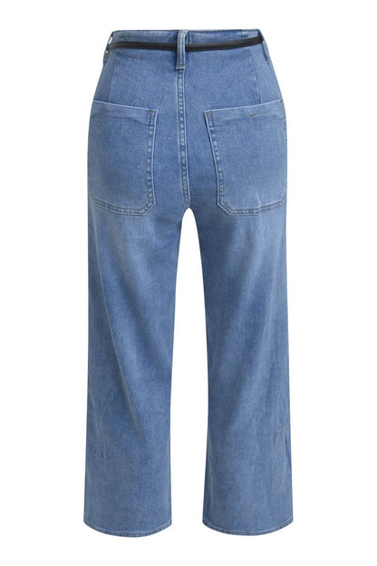 Denim Pants Culottes