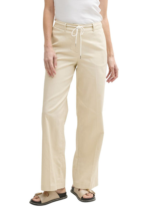 TTLEA Wide Leg Hose mit Kordelzug
