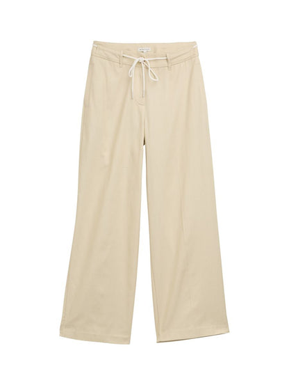 TTLEA Wide Leg Hose mit Kordelzug