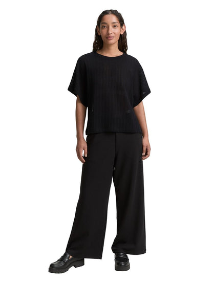 Loose Fit Crinkle T-Shirt