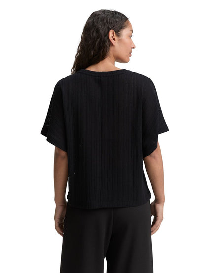 Loose Fit Crinkle T-Shirt