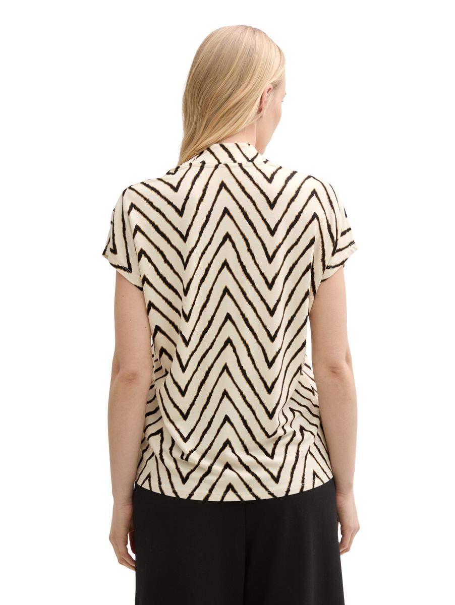 T-Shirt mit V-Ausschnitt