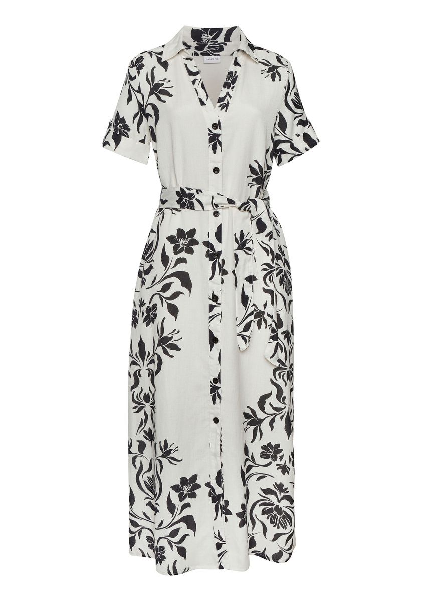 lascana Hemdblusenkleid+Gürtel