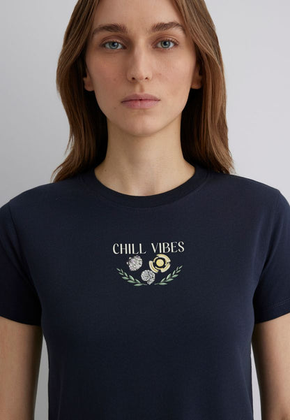 BEACH PRINTED T-SHIRT