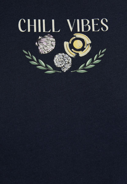 BEACH PRINTED T-SHIRT
