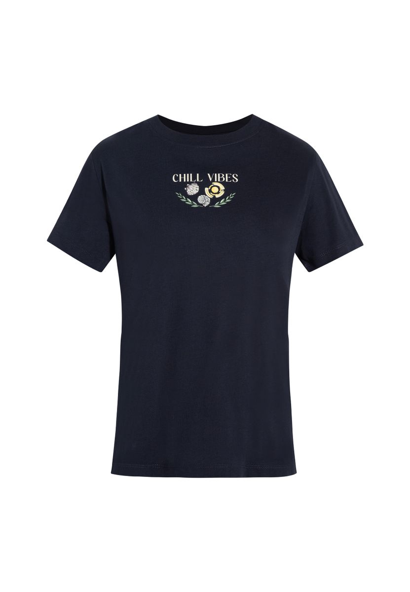 BEACH PRINTED T-SHIRT