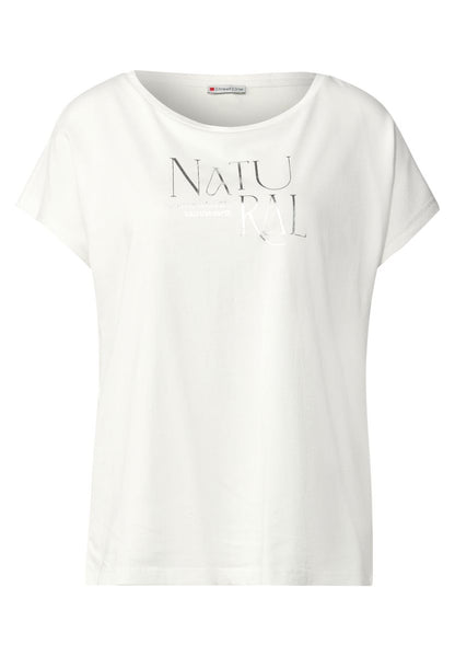 Shirt mit Glitzer-Wording