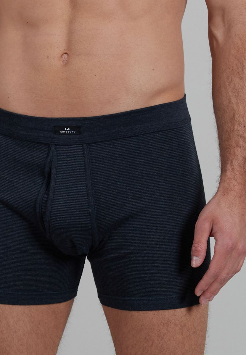 GÖTZBURG Herren Kurze-Hose quergestreift 3VPE