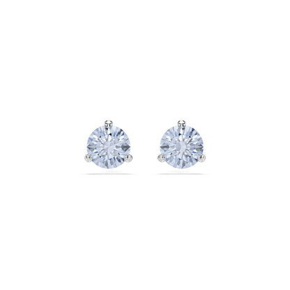 Solitaire stud earrings