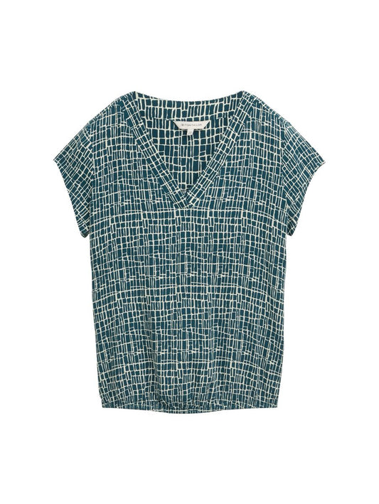 Bluse mit Muster