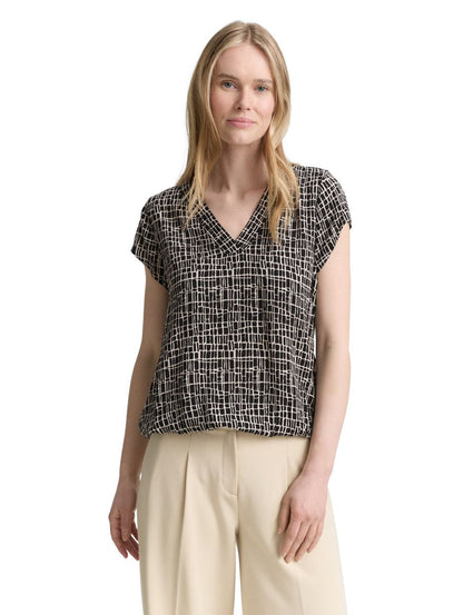 Bluse mit Muster