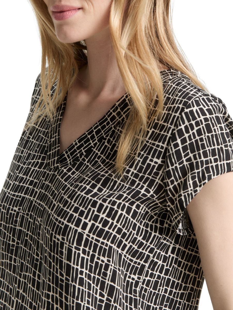 Bluse mit Muster