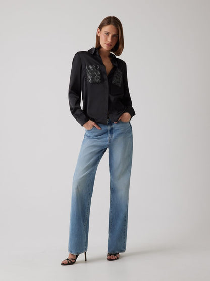 MARGUERITE HOTFIX POKETS SHIRT