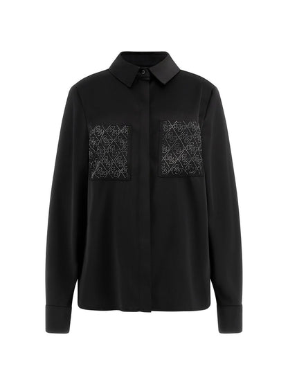 MARGUERITE HOTFIX POKETS SHIRT