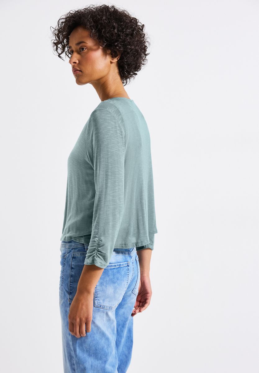 Offene Jacke