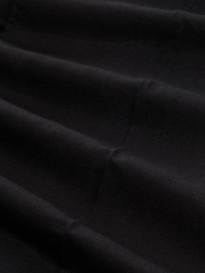 TTLEA Wide Leg Hose mit Leinenanteil