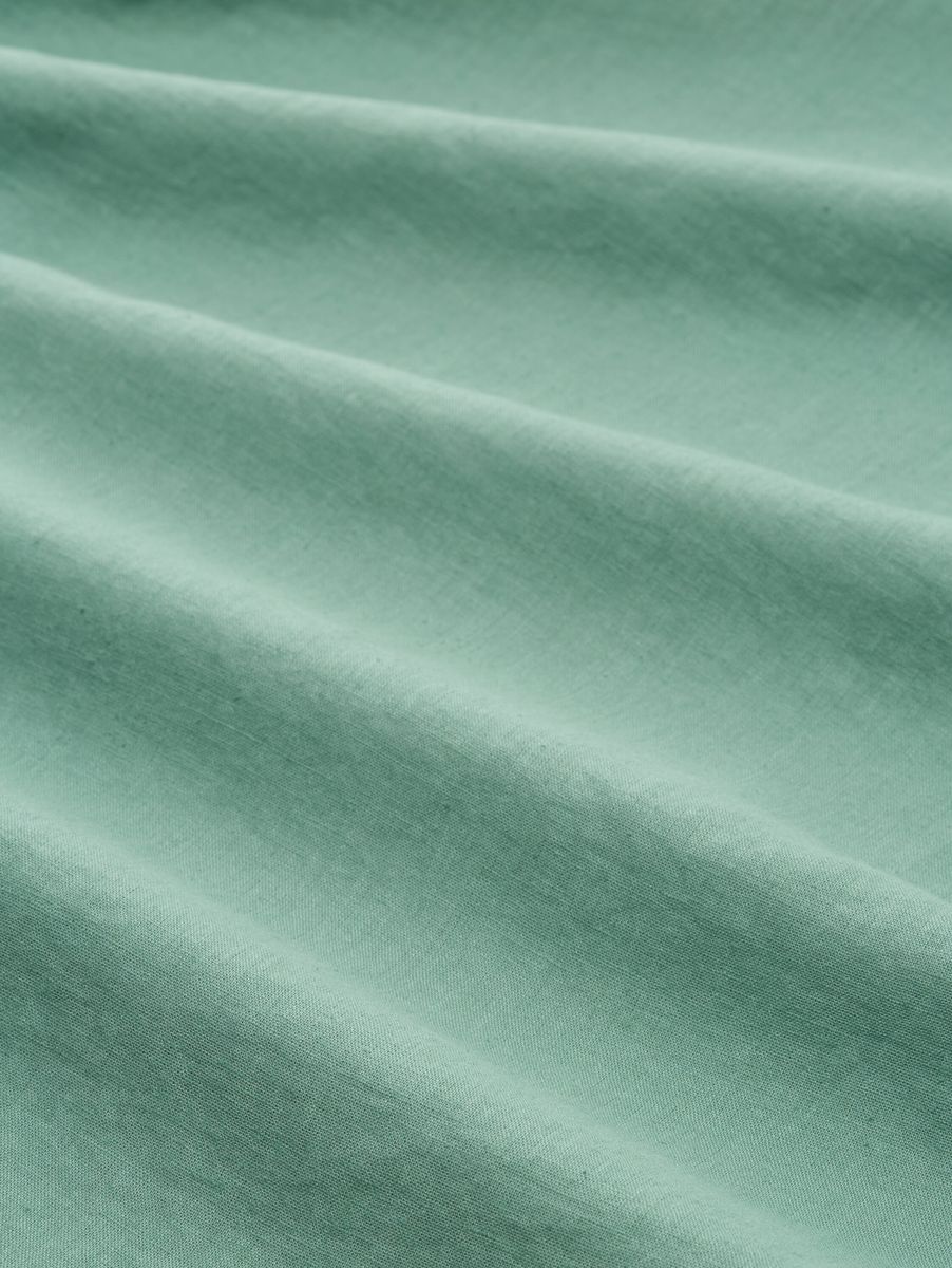 Hemdbluse mit Leinenanteil