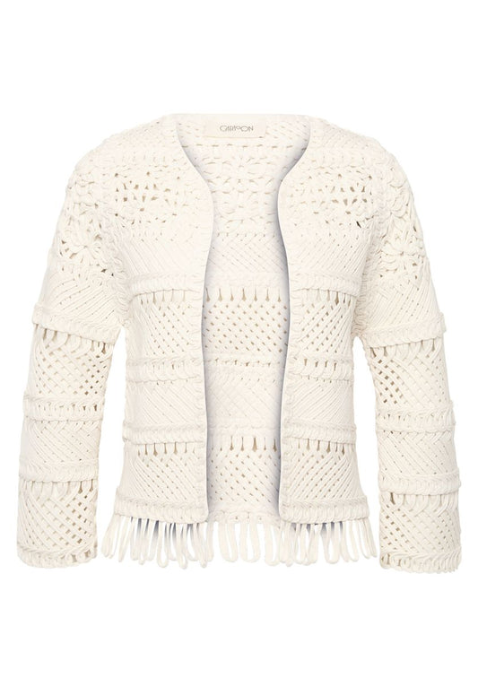 Casual-Strickjacke