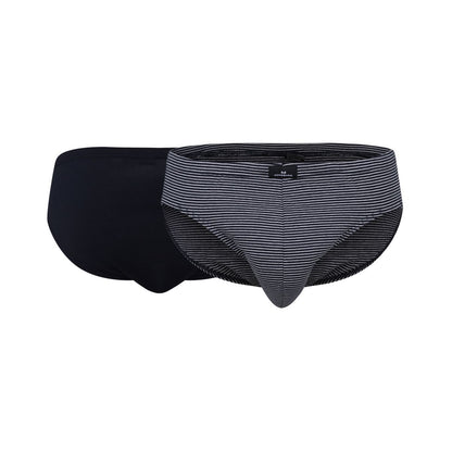 GÖTZBURG Herren Sport-Slip quergestreift 5er Pack