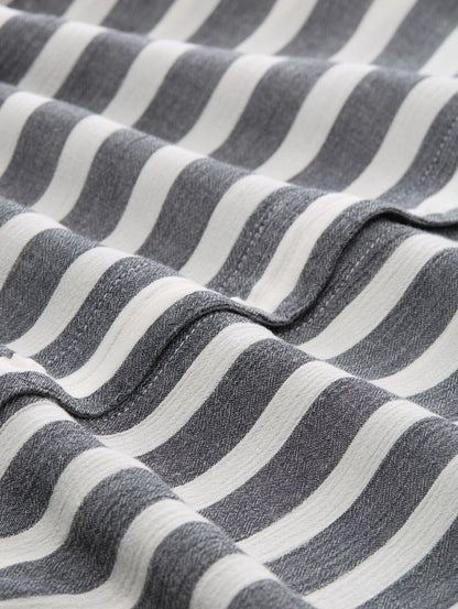 Regular Fit Bluse in Knitter-Optik