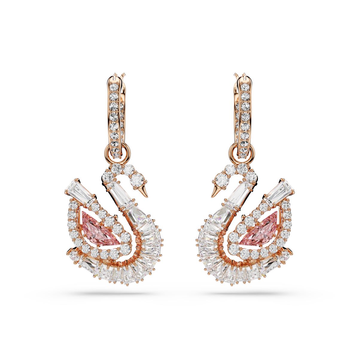 SWAN:OHRSTECKER PINK PIN/ROS