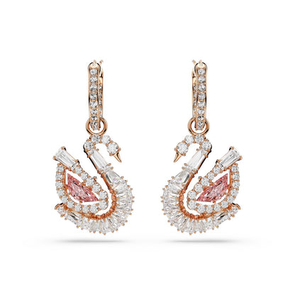 SWAN:OHRSTECKER PINK PIN/ROS