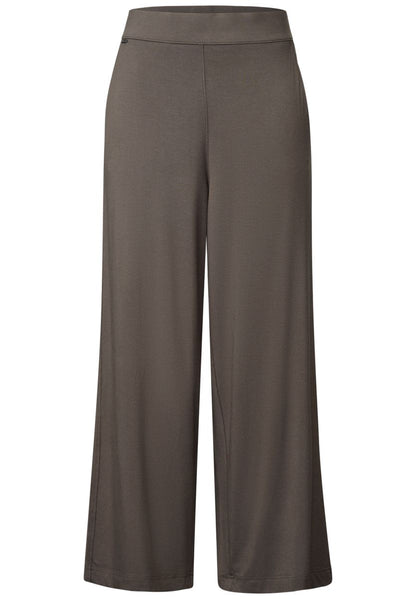Wide Leg Jersey-Hose