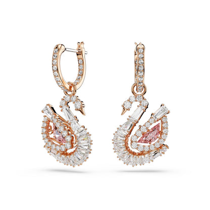 SWAN:OHRSTECKER PINK PIN/ROS